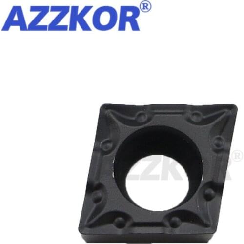 CCMT0602-TM NT128 Turning Tools Inner Hole Inserts CNC Center Lathe For 45# Steel A3 Steel Metal AZZKOR Ceramic Carbide Blades