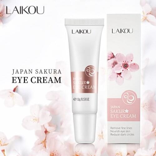 Sakura Eyes Cream Anti-Wrinkle Anti-Age Remover Eye Care 15G
