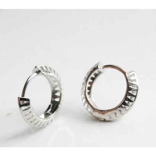 Cool Style Hollow Earrings Exquisite Mens and Womens Earrings Fashion Simple Jewelry Valentines Day Birthday Gift