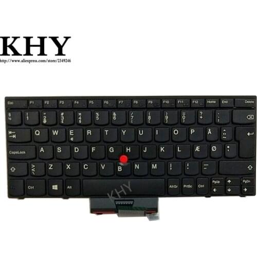 New and original DANISH keyboard 04y0351 04Y0388 For Thinkpad X130e X131e X140e Laptop