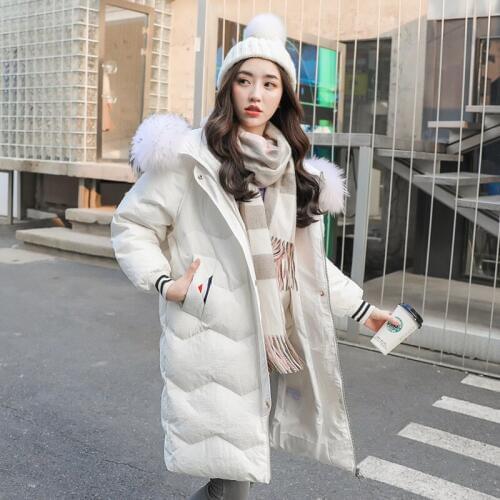 Real Time 2019 Cotton Polyester No Zipper New Korean For Cocoon Woman Self-cultivation Long Fund Will Cotton-padded Clothes