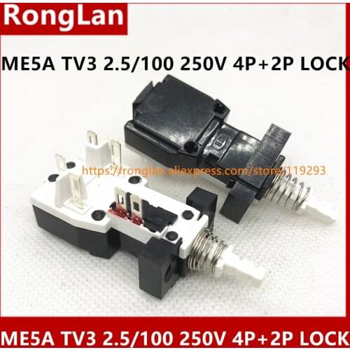 ME5A TV3 2.5/100 250V XB power switch potentiometer switch 4 Pin-4PCS/LOT