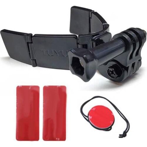 Full Face Helmet Chin Mount Holder for GoPro Hero 9 8 7 5Yi 4K Insta360 Camera Strap Flodable Front Chin Mount Accessories