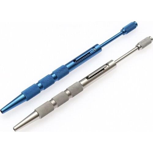 Stainless steel titanium alloy planting knife handle hair transplantation equipment, gem knife handle, hair planting knife, hair