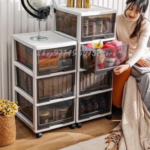 Toy Storage Box Drawer Type Snack Storage Cabinet Household Clothes Clothing Storage Box Bedside Storage Cabinet