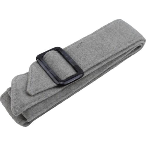 Women Girls Woolen Waist Belt Jacket Belt Solid Color Wide Waist Band For New Overcoat Accessories Five Colors