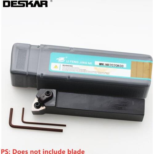 1PC DESKAR MWLNR1616H08 MWLNL1616H08 External Turning Tools Carbide Inserts CNC Lathe Cutter Cutting For WNMG08 Blades