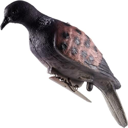 1PC Hunting Dove Scare Protect Garden Pigeon Decoy Bionic Animal Bait Outdoor Hunting Birds Decoy Accessory
