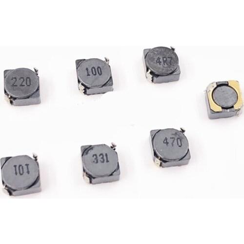 10PCS/lot SMD Shielded inductor 5D28 6*6*3 2.2/4.7/10/22/33/47/100/220/470UH