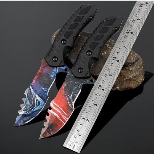 225mm(8.86'') Fixed Blade Hunting Knife with Sheath Outdoor Survival Tactical Knife Hiking Camping Knives EDC Self-defense Tool