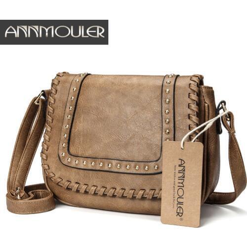 Annmouler Khaki Bags For Women