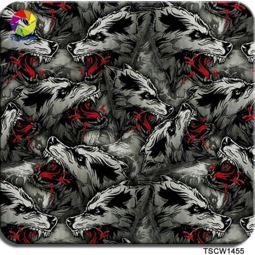 Free shipping 0.5*2M/10M cartoon TSCW1455 hydrographics hydro dipping film water transfer printing films