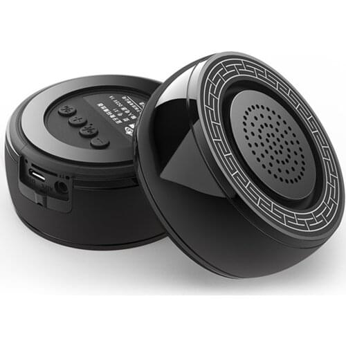 Wireless Bluetooth Subwoofer Speaker Small Steel Cannon Home Outdoor with Mobile Phone Card Radio Voice Prompt Call Function