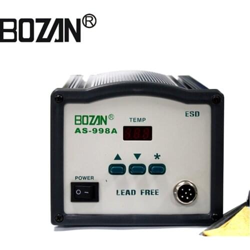 BOZAN- AS-998A Digital ESD Quick Heating Welding Solder Iron For IC SMD Desoldering Rework Station