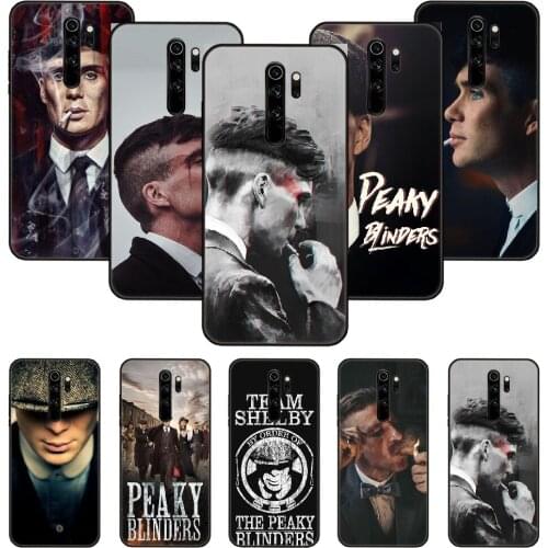 Phone Case For Xiaomi Redmi Note 8 8T 7 7A 9 9S 8A 4 5 Pro Black Cover Waterproof Silicone Etui American Tv peaky blinder