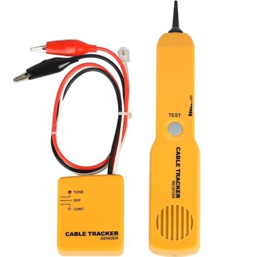 Telephone line finder / line finder / RJ11 network open circuit and short circuit tester Alligator clip test line