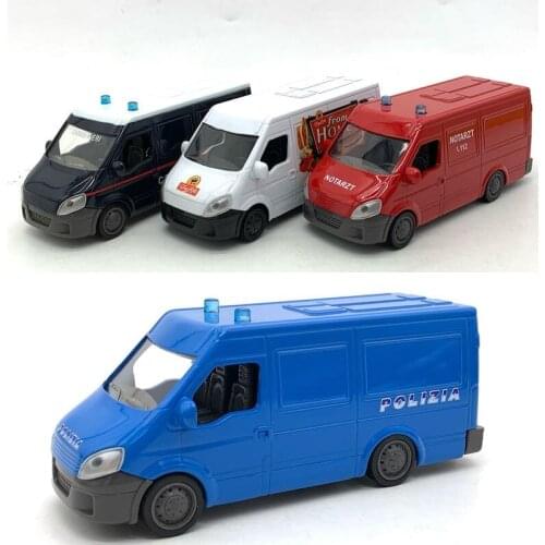 1:43 Diecast Toy Vehicles 13cm Van Metal Alloy Model Car Collection Ornaments Toys for Boys Gifts