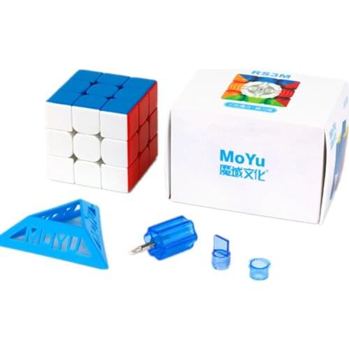 Moyu RS3M 2020 Magnetic 3x3x3 Magic Cube MF3RS3M cubing classroom RS3 M Magnets Puzzle Speed RS3M Cube Toys for Children