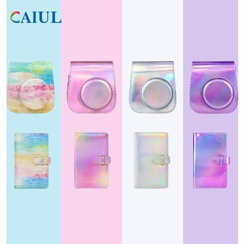 CAIUL 2 in 1 Accessorie kit for Fujifilm Instax Mini 11 9 8 Instant Film Camera include camera case and photo album