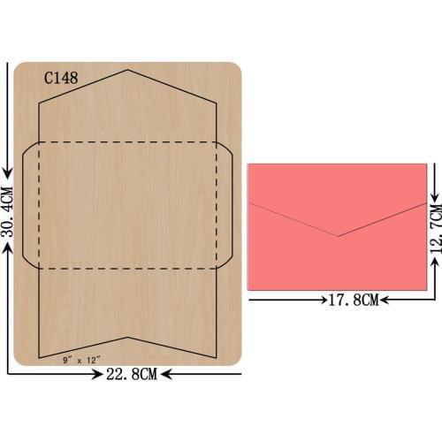 New Card Wooden die Scrapbooking C-148 Cutting Dies Compatible with most die cutting machines