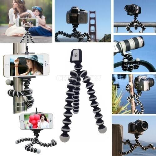 DHL 500PCS Octopus Tripod Stand Holder Universal Flexible Tripods Monopod for Action Camera Smartphone