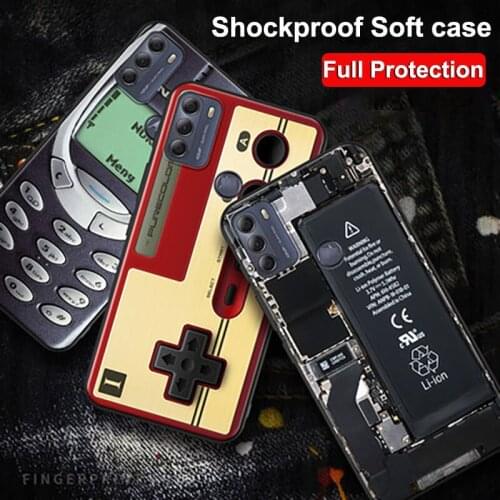 Silicone Coque For Moto G50 XT2137 5G Case Retro Phone Painted Soft TPU Phone Case For Moto G50 Protective Case MotoG50 5G Shell