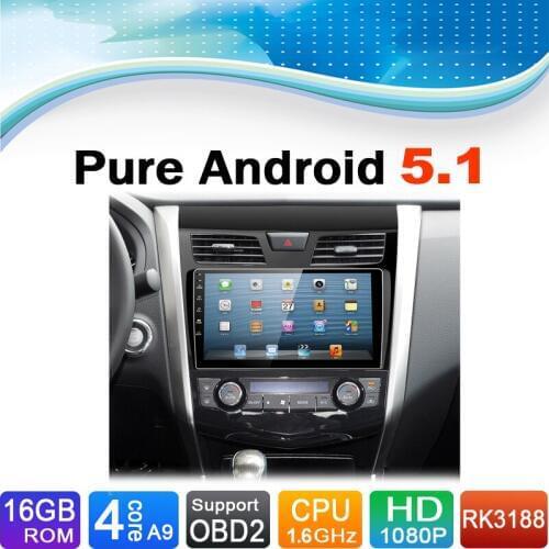 Android 5.1.1 System Car DVD GPS Navigation System Radio Media Player Stereo for Nissan Teana 2013 2014 2015