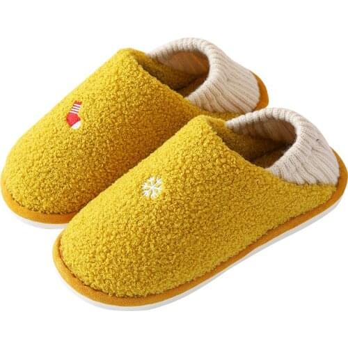 Cotton slippers 2020 new fashion comfortable shoes for men and women soft soles non-slip household slippers