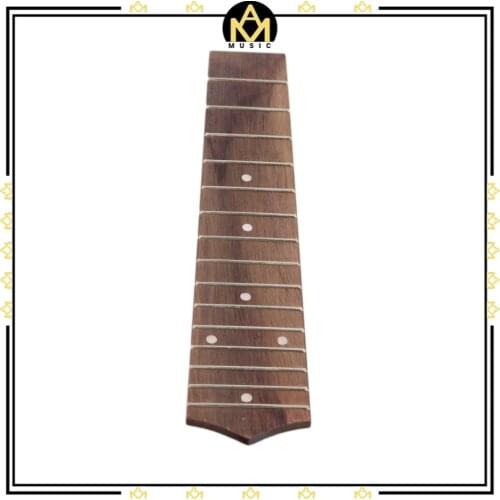 21 Inch Soprano Ukulele 15 Frets Rosewood Uke Fretboard For DIY Hawaii Guitar Use Ukulele Parts Accessories
