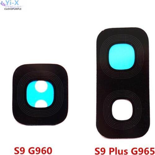Rear Back camera glass lens replacement with sticker for Samsung Galaxy S9 G960 S9 + plus G965