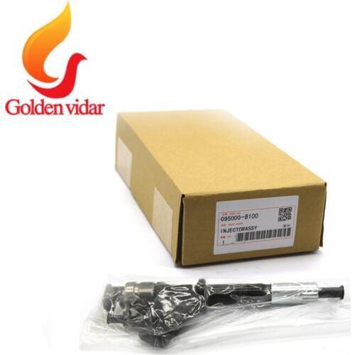 Necessary common rail system spare parts 095000-8100Injector for Denso For Heavy truck HOWO For nozzle DLLA158P984/DLLA152P1052