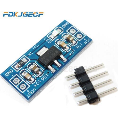 1pcs AMS1117 High Quality 5V to 3.3V For DC-DC Step-Down Supply Buck Module AMS1117 LDO 800MA new