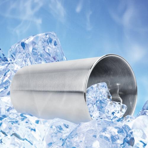 500ml Coffee Cup Stainless Steel Portable Water Beer Tea Cups Portable Outdoor Camping Hiking Travel Mug