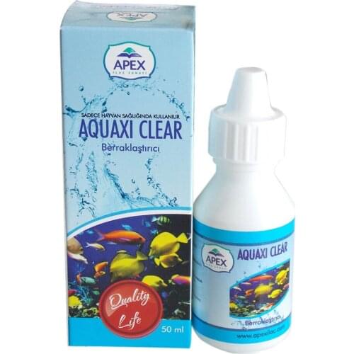 Aquarium Berraklaştırıcı Aquaxi Clear - Apex