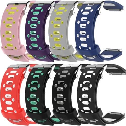 For Fitbit Blaze Bands, Silicone Breathable Replacement Bands Sport Wristband Compatible for Fitbit Blaze Men Women