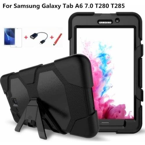 For Samsung Galaxy Tab A 7.0 Case For SM-T280 T285 Heavy Duty Shockproof Armor Hybrid Impact Resistant Defender Protective cover