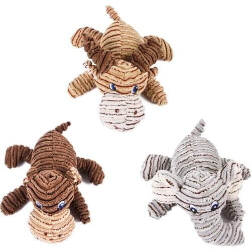 Pet Toys Dogs Sound Chew Toy Safe New Style Pets Squeak Supplies Dog Molars Pedigree Corduroy Soft Touch Plush Sounding Toys