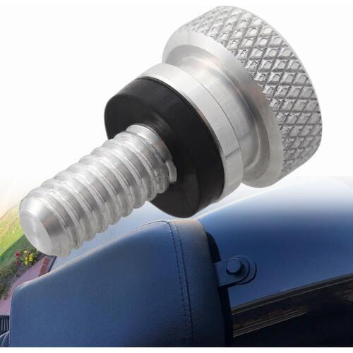 Motorcycle 1/4" Seat Cross Screw Bolt for Harley Davidson Sportster Softail Dyna Wide Glide Roadking Streetbob Street Bob