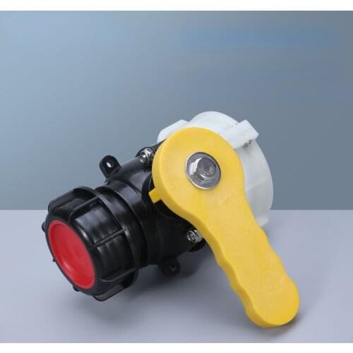 Plastic DN50 Ball Valve 1000L IBC tank valve High quality Adapter