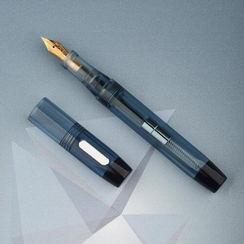 Transparent Large-Capacity Fountain Pen Eyedropper Filling Two Kinds Of Ink Storage Pen With A Converter Nib Ink Pen Gift Set