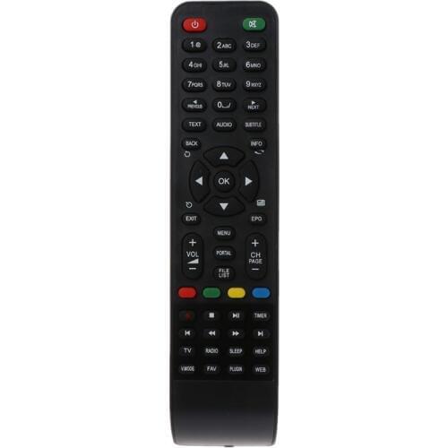 OOTDTY Remote Control Contorller Replacement for Zgemma Star S/2S/H1/H2 Satellite Receiver Combo Receiver