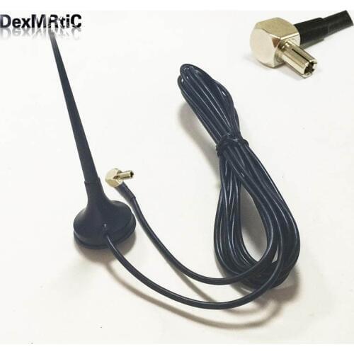 1PC 3G GPRS GSM Antenna TS9 Connector 3.5dbi high gain Magnetic base Aerial For USB Modem HUAWEI 3g Wireless Router antena vhf