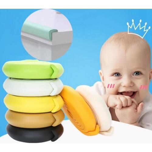 2M Baby Safety Table Desk Edge Guard Home Cushion Protector Safe Protection Children Bar Thicken Bumper Strip With Sticky Tape