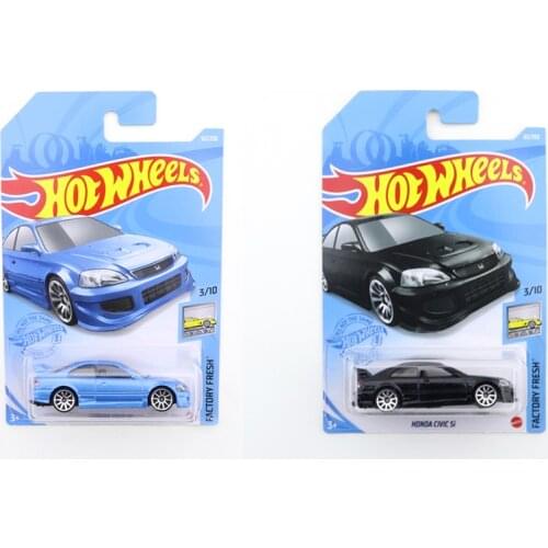 2021-63 HONDA CIVIC Si Original Hot Wheels Mini Alloy Coupe 1/64 Metal Diecast Model Car Kids Toys Gift
