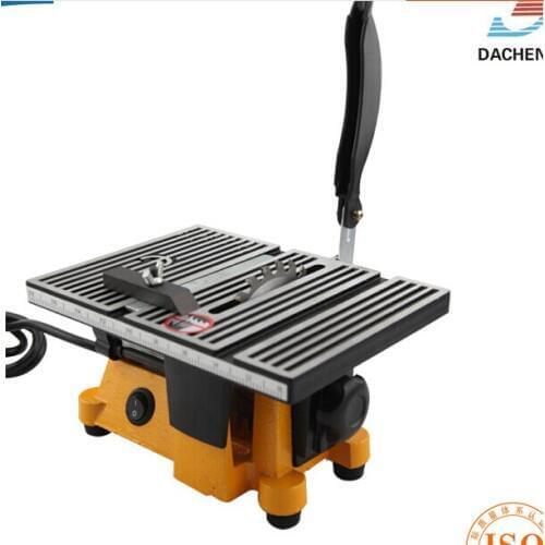 220-240v 90w Mini Table Saw/Mini Bench Saw 1pc alloy blade 1pc diamond blade cuts stone wood copper aluminium lead