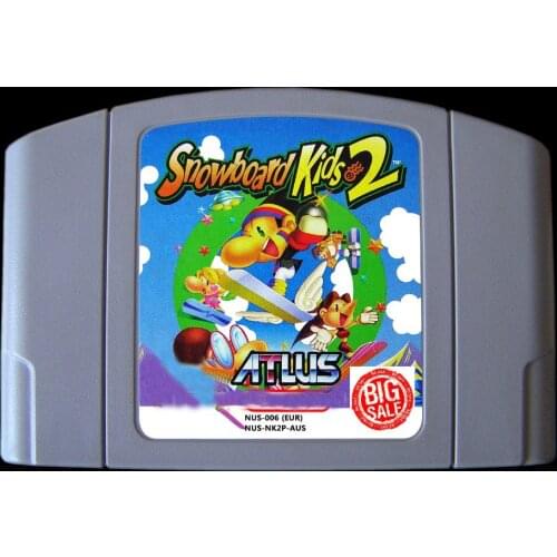 64 Bit Games ** Snowboard Kids 2 ( English PAL Version!! )
