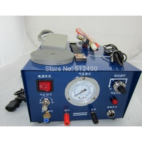 Diy necklance making machine mini argon welding machine jewelry sparkle welder jewelry gold welding machine 220V with1 electrode