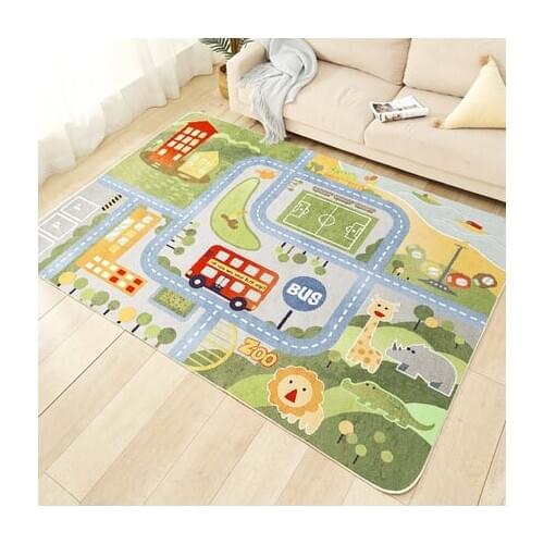 Baby Infant Play Mats Kids Round Crawling Carpet Floor Rug Baby Bedding Blanket Cotton Play Game Pad Children Room Decor