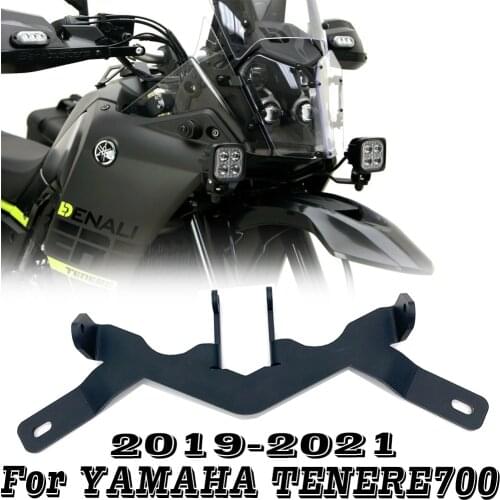 For Yamaha T7 2019 2020 2021 Motorcycle Auxiliary Light Backet Mount Holder Fog Lamp Bracket XTZ700 Tenere 700 XT700Z XTZ 690