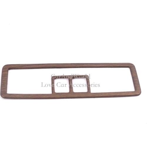 For Volkswagen VW Teramont Atlas 2017-2020 Rear Read Light Cover Interior Roof Lamp Trims Chrome Decoration Car Accessories